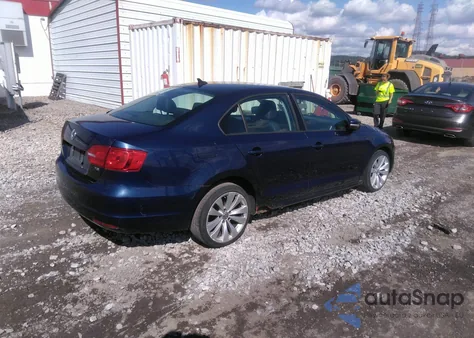 2012 Volkswagen Jetta 2.0L Tdi из США, поврежденный, VIN 3VW3L7AJ4CM420105